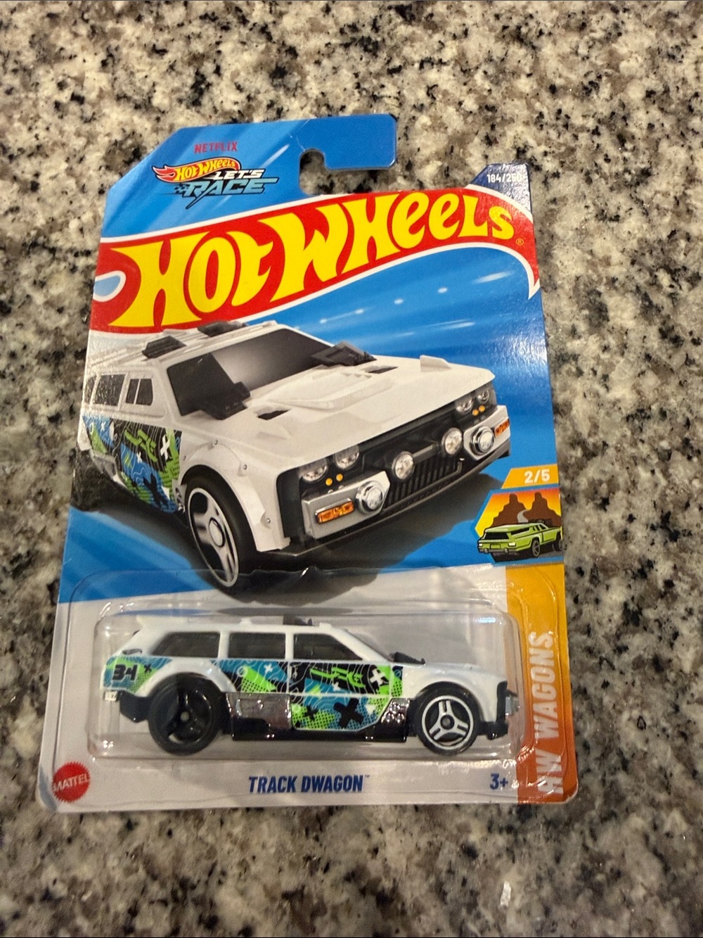 Track D Wagon Kids Toy - White and Green